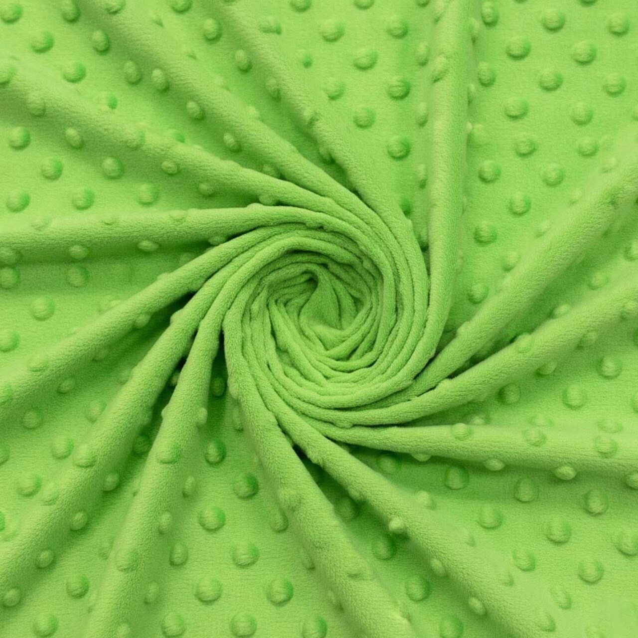 1 Yard Minky Dimple Dot Faux Fur Fabric, 60″ Wide 100% Polyester